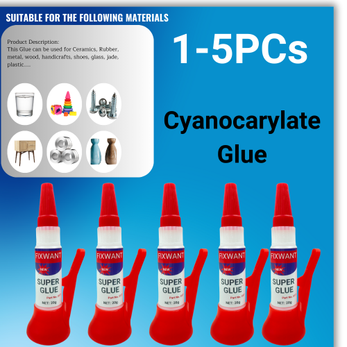 Afbeelding van Natuurlijke Universele Cyanoacrylaatlijm - Hoge Sterkte Superlijm voor Alle Materialen
