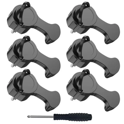 6pcs negro
