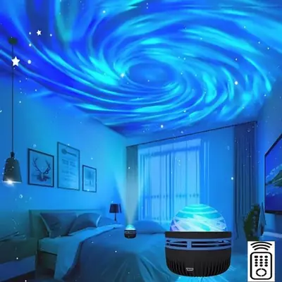 Image de Veilleuse Étoile Spirale Multicolore USB
