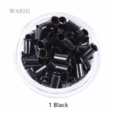 Image de Micro Anneaux Cuivre pour Extensions de Cheveux