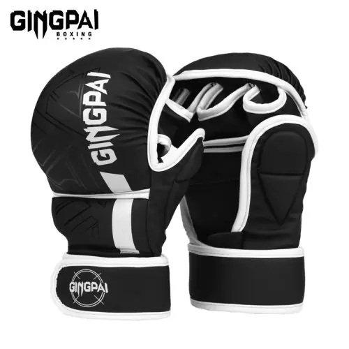 Image de Gants MMA Demi-Doigt Professionnels pour Boxe, Muay Thai & Sanda