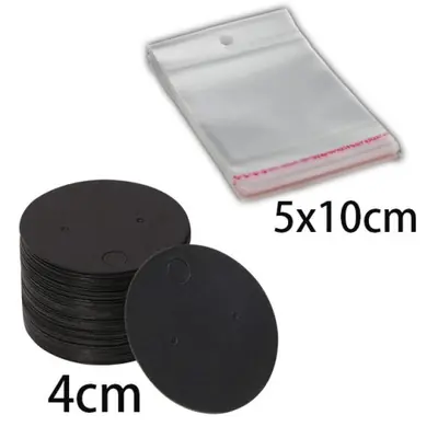 Image de Kit Présentation Bijoux - 50 Cartes + Sacs Auto-Scellants