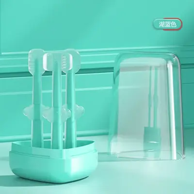 Image de Brosse à Dents Souple pour Bébé 3-12 Mois
