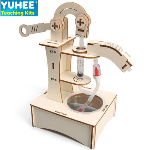 Immagine di Kit di Esperimenti Scientifici STEM con Pompa a Mano per Acqua: Giocattolo Educativo Fai da Te per Bambini e Progetti Scolastici
