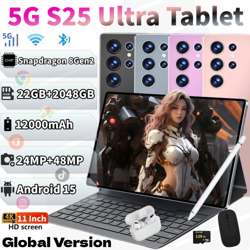 Image de Tablette S25 Ultra 11'' 5G - Performances Exceptionnelles
