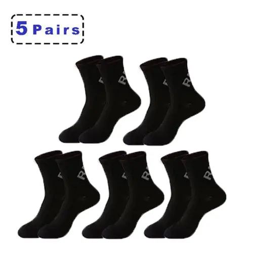 5 paires noir