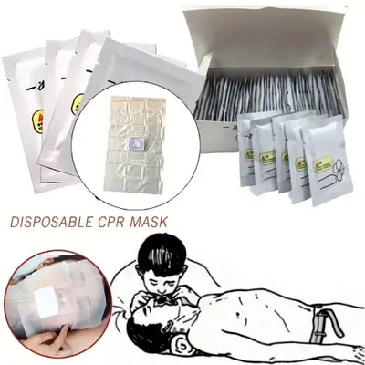 Image de Masques de Réanimation CPR - Kit Portable 5 Pièces