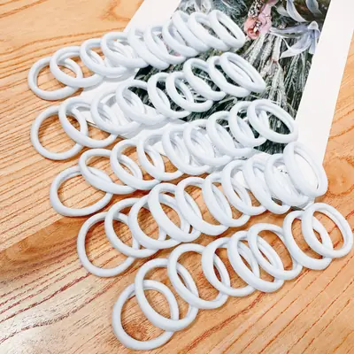 Image de Bandes de Cheveux pour Filles - Lot de 20, 50 ou 100 Scrunchies Colorés