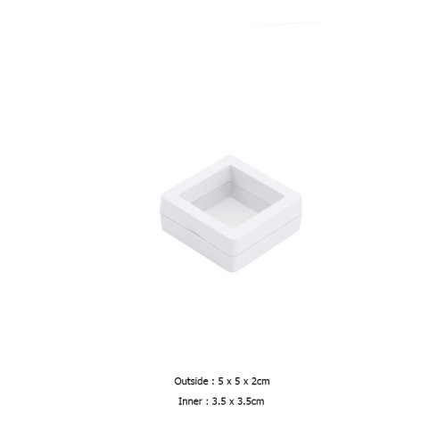 Image de Boîte de Rangement Transparente pour Bijoux