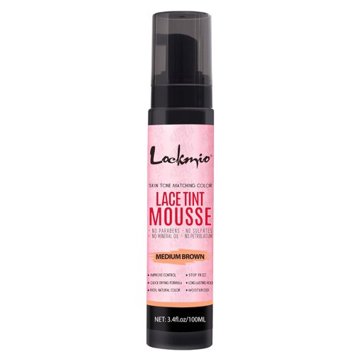 Afbeelding van Lockmio Natuurlijke Kant Tint Spray - Geverfde Schuimmousse voor Vrouwen, 100ml, Pruiken met Mesh Huid, Onzichtbare Kleurstof voor Cosplay en Pruik Dye Mist