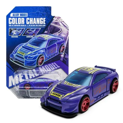 Image de Voiture Miniature à Changement de Couleur - Jouet Éducatif pour Enfants