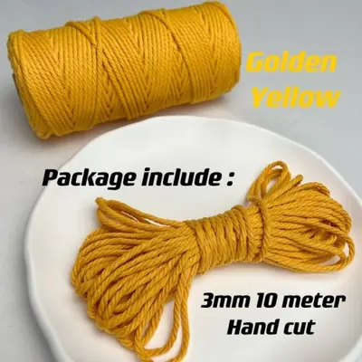 Image de Cordon Macramé 3mm - 35 Couleurs pour Créations Artisanales