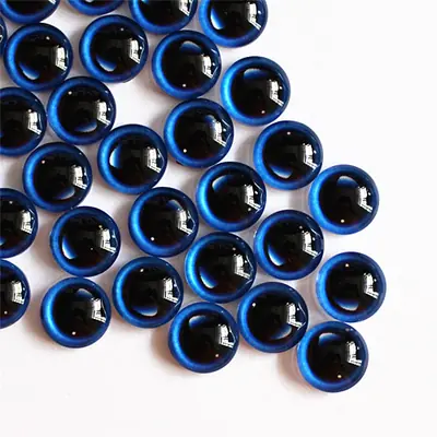 Image de Cabochons Yeux de Dragon 6mm - Lot de 50 Pièces