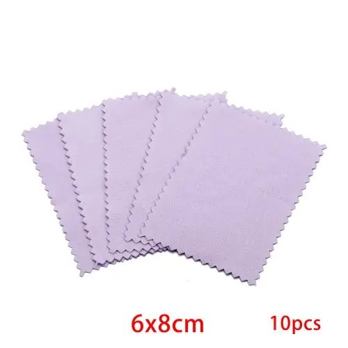 Image de Lingettes Nettoyantes pour Bijoux en Argent et Or - Lot de 10