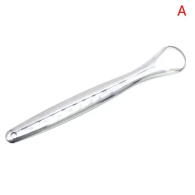 Image de Nettoyeur de Langue Acier Inoxydable - 2 Pièces