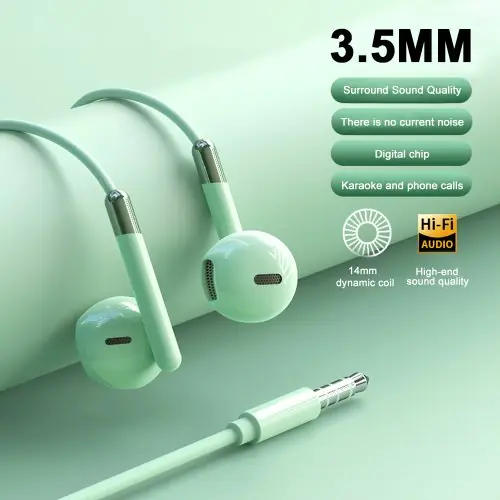 Image de Écouteurs Filaires USB-C HIFI Stéréo pour Smartphone
