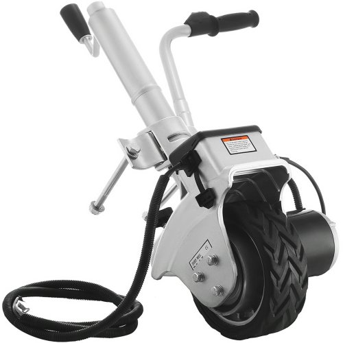 Zdjęcie 350W 12V Elektryczne koło kopiujące z napędem silnikowym 2270KG Obciążenie pojazdu Przyczepa kempingowa Koło łodzi Dolly Przyczepa użytkowa Samochód SUV Power Mover