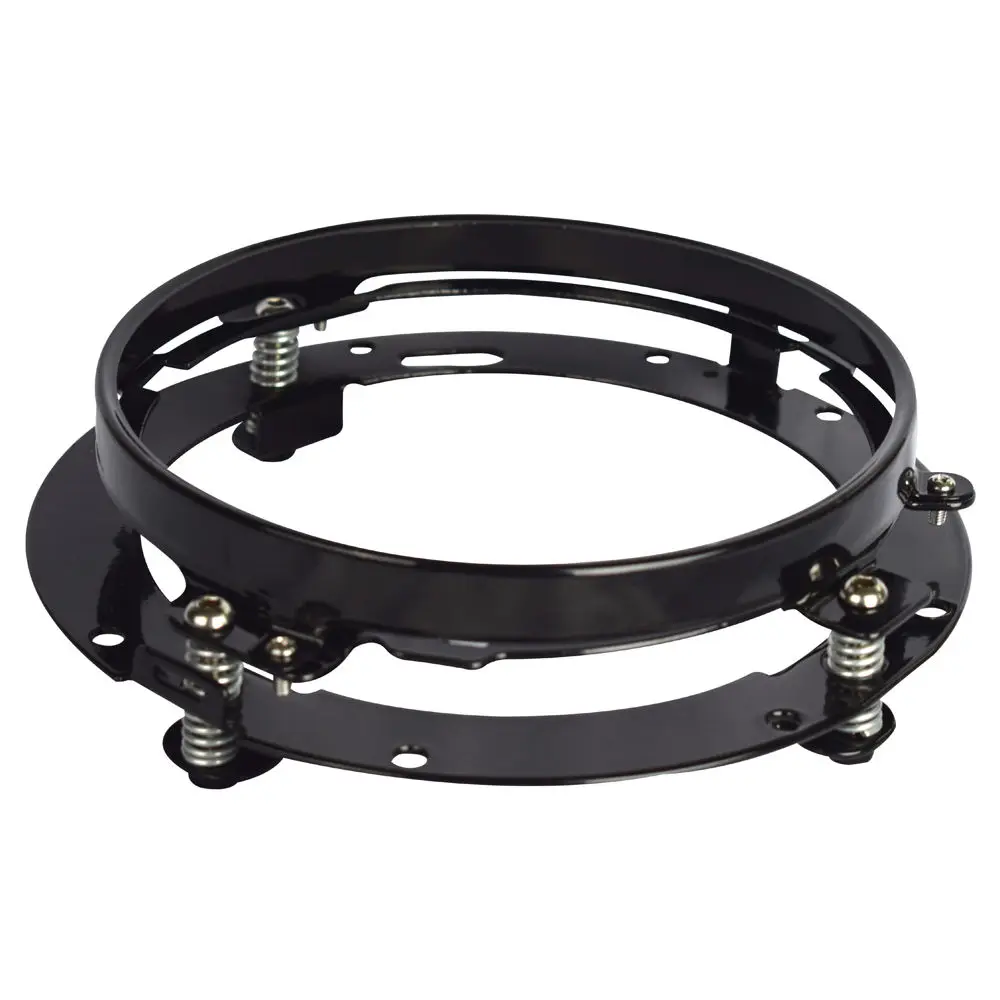 Image de Lampe LED Ronde pour Moto - Faisceau Haut/Bas & Clignotant DRL