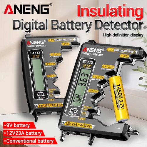 Image de Testeur de Batterie Mini - Vérifiez la Santé de Vos Piles en Un Clic