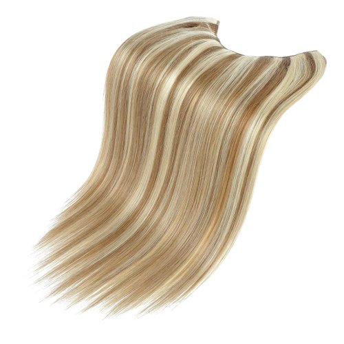 Image de Extensions de Cheveux Humains Lisses - 5 Clips, 100g