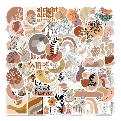 Image de Stickers Fleurs Bohème Kawaii - Déco Créative pour Enfants
