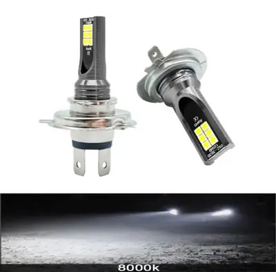 Image de Ampoules LED Ultra Lumineuses H4 H7 H11 80W - Phares Auto & Moto