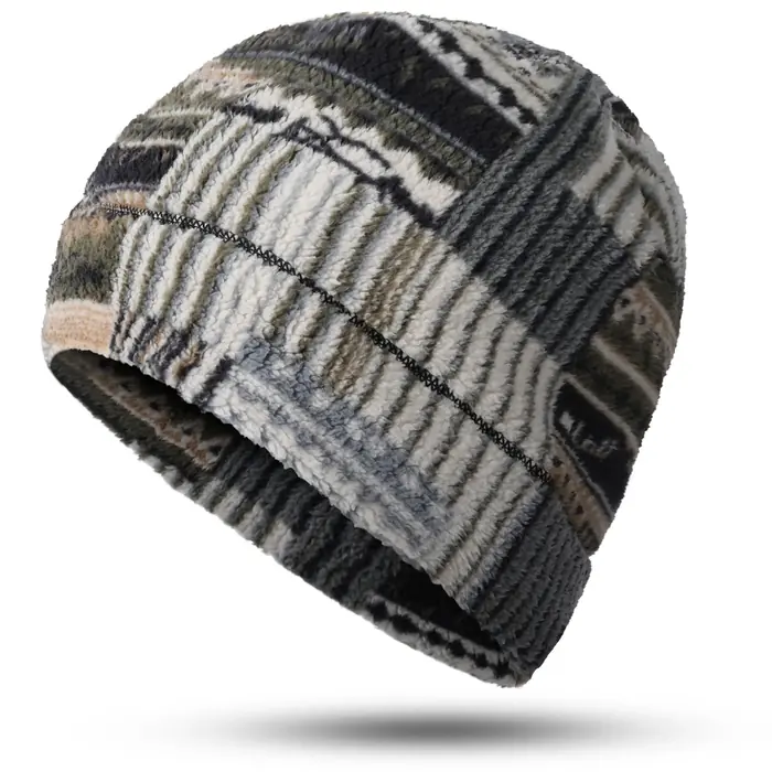 Image de Bonnet Thermique Hiver - Coupe-Vent & Doux pour Ski, Cyclisme, Randonnée