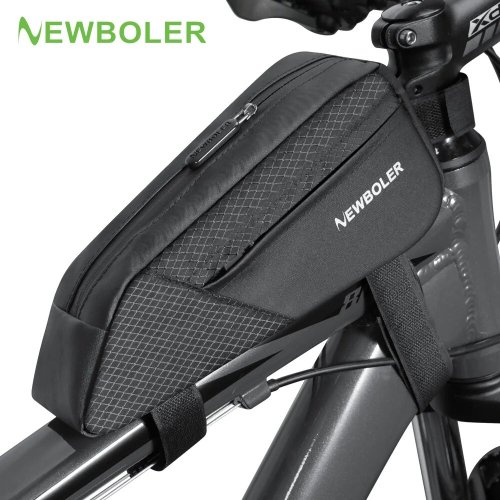 Bild von Wasserdichte Reflektierende Fahrradtasche für Vorne Oben – Rahmentasche mit Großer Kapazität und Ultraleichtem Design