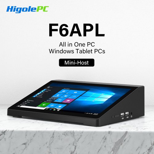Image de Mini PC Silencieux Intel J3455 - Windows 10, 4GB RAM, 64GB Stockage