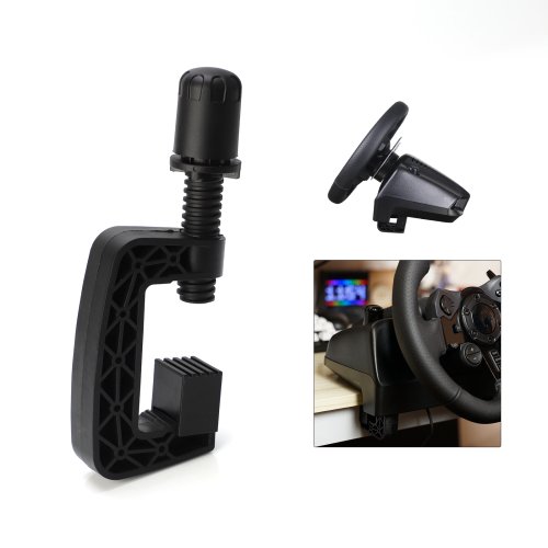 Imagen de Abrazadera de Fijación para Volante de Juego - Accesorio de Repuesto Compatible con Logitech G25, G27, G29, G920 y G923