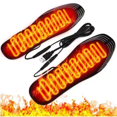 Image de Semelles Chauffantes USB - Chaleur Douce pour Vos Pieds