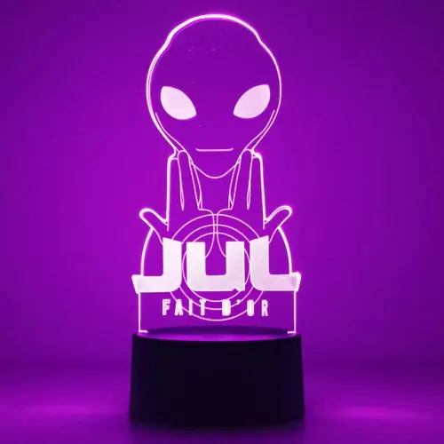 Image de Lampe Veilleuse 3D Jul - Éclairage Coloré pour Chambre