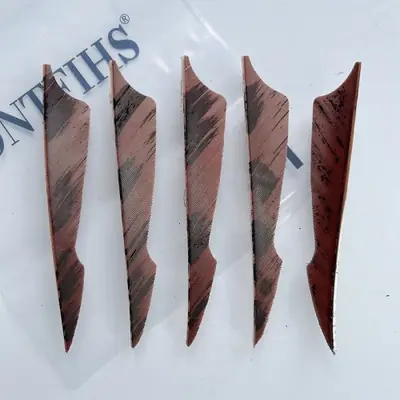 Image de Fletches 4 Pouces - Lot de 50 avec Plumes Naturelles