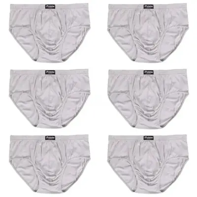 Image de Slips Coton Homme Grande Taille - 6 Pièces
