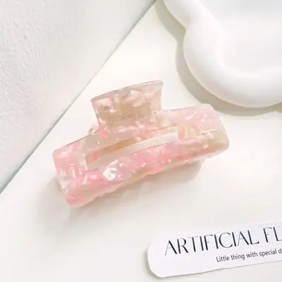 Image de Pince à Cheveux Léopard en Forme de Crabe - Accessoire Tendance