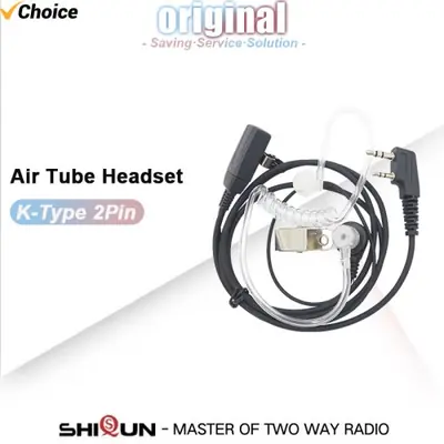 Image de Casque avec Micro pour Talkie-Walkie UV-5R et Modèles Similaires