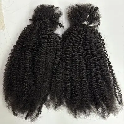 Image de Extensions cheveux afro bouclés 16" - 30g sans trame