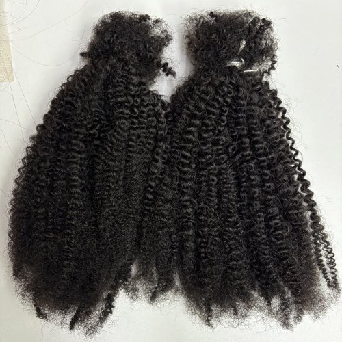 Image de Extensions Afro Crépus 16 Pouces - Micro Locs Permanents