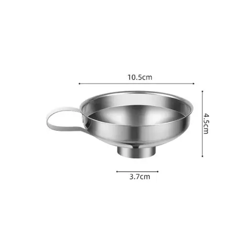 Image de Entonnoir Inox Large Bouche - Pratique & Résistant