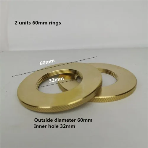 2 units 60mm rings