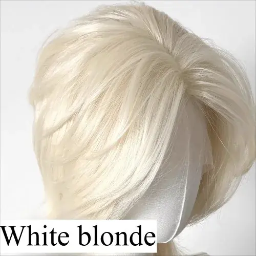 Image de Perruque Homme Blonde Courte - Lace Front Synthétique 13x4
