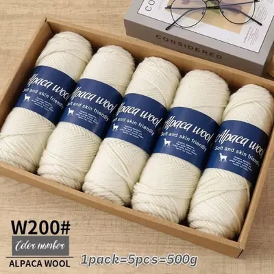 Image de Laine Alpaga 500g - Tricot Élégant & Chaud