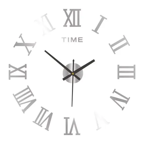 Image de Horloge Murale 3D Acrylique Design Romains