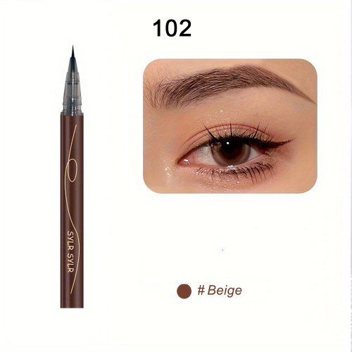 Immagine di Matita per Sopracciglia Ultrafina con Pennello Preciso – Eyeliner Liquido Professionale Impermeabile e Resistente al Sudore per un Trucco Duraturo e Artistico