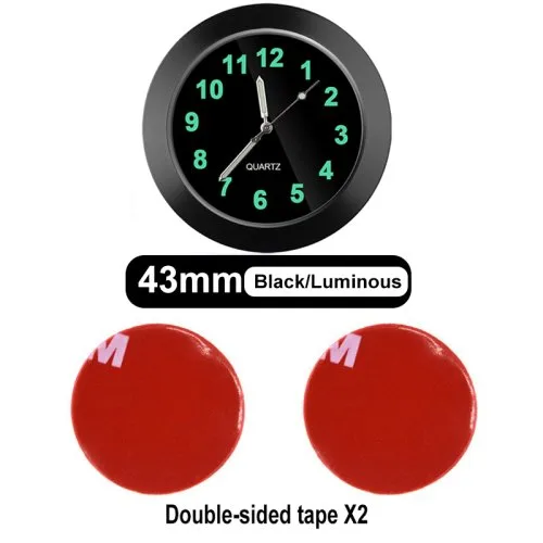43mm czarny