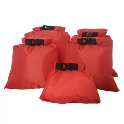 Image de Sac Sec Étanche 5 Pièces - Idéal pour Randonnée, Kayak & Camping