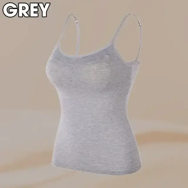 Image de Camisole Femme Rembourrée avec Soutien-Gorge Intégré