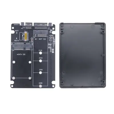 Image de Adaptateur M.2 NVMe/MSATA vers USB 3.0 - Boîtier SSD Portable