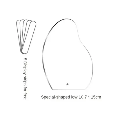 Image de Présentoir Transparent pour Faux Ongles & Vernis Gel