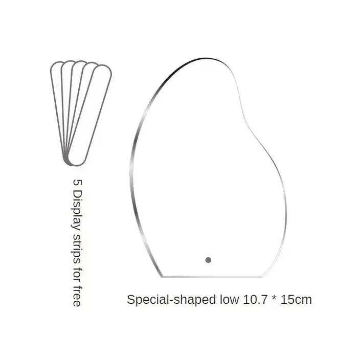 Image de Présentoir Transparent pour Faux Ongles & Vernis Gel